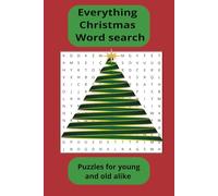 Christmas Word searches: Easy to read word searches about Christmas The Christmas season celebrating Christmas and more 6x9 inches 110 pages over 50 puzzles gift for vacation relaxation and free times