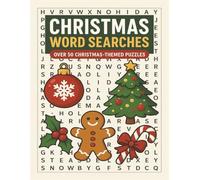 Christmas Word Searches: Word Search with Easy to Read Print about all things Christmas |8.5x11 inches, 108 Pages |50+ Puzzles