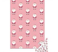 Christmas Wrapping Paper Roll-2 Puzzles Imposible,desafío para Adultos Entretenimiento Creativo 1000 Piezas Obra De Arte De Juego De para Adultos, Regalos A Partir De 14 Años 52x38cm/1000pcs