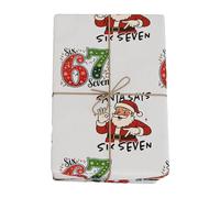 Christmas Wrapping Paper Sheets - Funny Santa Home Decor for Birthday Halloween Holiday New Year Eve Party | Bulk Gift Wrap Rolls with Vibrant Designs, Easy Cut Fold and Wrap, Festive Paper for Home F