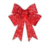 Christmas Wreaths with Light | Bow Shape Farmhouse Decor