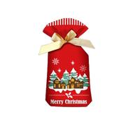 Christol 1 Juego de Bolsas de Dulces navideñas contenedor multifunción de muñeco de Nieve para Galletas Suministros para Regalos de cumpleaños y Vacaciones