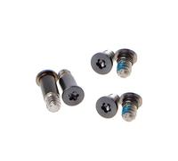 Christol 6PCS Parte inferior del portátil para tornillos de caja para Macbooks Pro 16" A2141 Plata/Gris