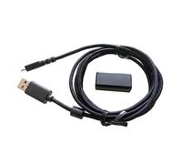 Christol Adaptador G502 Cable de carga USB trenzado duradero con adaptador USB a micro mouse para Logitech G502 Lightspeed Wireless Gaming Ratones