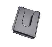 Christol CB Soporte para micrófono Radio móvil Micrófono Clip para Colgar para Radio de Coche Walkie Talkie Gancho de Metal Palo al Coche