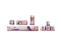 Christol PBT Cinco Teclas con subcama de Tinte Lateral 6.25U Barra Espacial ESC Teclas de dirección de Entrada OEM Perfil Keycap para Teclado mecánico DIY