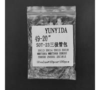 Christol Smd Transistor 100 Uds SOT 23 Paquete de Muestra de transistor SMD 10 Tipos triodo