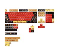 Christol Teclas PBT con temática de ardilla XDA Keycap para dz60/RK61/64/68/98 Teclado mecánico 7u 2.25/2.75 espacio dividido