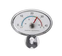 Christol Termómetro Acuario Termómetro Digital Sumergible Peces para Tanque Termómetros con Ventosa Fácil de Leer Impermeable Sin Cable