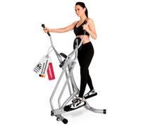 Christopeit 9101 - Elíptica de Fitness (100 kg), Color Plateado, Talla 80 x 60 x 148