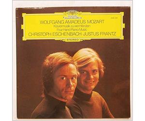 Christoph Eschenbach, Justus Frantz - Wolfgang Amadeus Mozart: Four Hand Piano Music [LP]