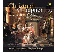 Christoph Graupner: Orchestral Works (Overtures / Sinfonias / Concerto) - Nova Stravaganza / Siegbert Rampe (2002-08-02)