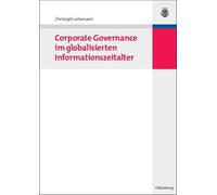 Christoph Latte Corporate Governance im globalis (Tapa blanda) (Importación USA)