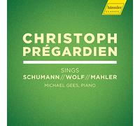 Christoph Prégardien chante Schumann, Wolf et Mahler. Gees.