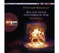 Christoph Ransma Als ich noch unsterblich war: Erzählung (CD) (Importación USA)