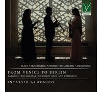 Christoph Schaf From Venice to Berlin - Baroque Trio Sona (CD) (Importación USA)