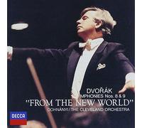 CHRISTOPH VON DOHNANYI, CLEVELAND ORCHESTRA - DVORAK: SYMPHONIES NOS.8 & "FROM THE NEW WORLD""
