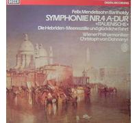 Christoph von Dohnanyi - Mendelssohn: Symphonie Nr. 4 A-dur "Italienische" etc. [Vinyl LP] [Schallplatte]