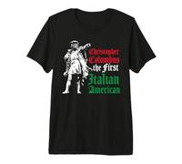 Christopher Columbus The First Italian American Camiseta Premium
