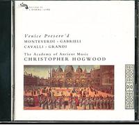 Christopher Hogwood - Musiques pour Venise-Monteverdi-Gabrieli-Cima-Emma Kirkby-Ac Ademy of Ancient Music-Christ-Hogwood-
