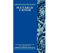 Christopher Pelling Plutarch Caesar (Tapa dura) Clarendon Ancient History Series