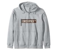 Christopher St NYC - Letrero de calle para hombres, mujeres y niños Sudadera con Capucha
