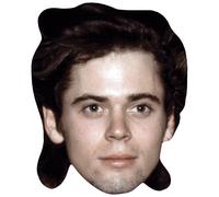 Christopher Thomas Howell (Long Hair) Big Head. Máscara más grande que la vida.