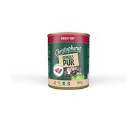 Christopherus Pur, Ciervo, alimento Completo para Perros, Comida húmeda, 6 x 800 g