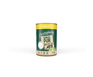 Christopherus Pur Pollo Alimento Completo para Perros Comida Húmeda 6 x 400 g