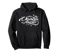 Christos Anesti Ortodoxo Griego Pascua Sudadera con Capucha