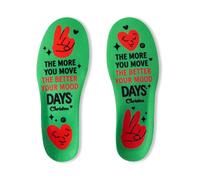 Christou 1910 Plantillas Anatómicas para Adultos Move Your Mood con Soporte del Arco, Absorción de Impactos, Estabilización del Pie y Rendimiento Deportivo (Move Verde, 42-45)