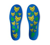 Christou 1910 Plantillas Anatómicas para Adultos Move Your Mood con Soporte del Arco, Absorción de Impactos, Estabilización del Pie y Rendimiento Deportivo (Cheetahs Azul, 42-45)