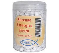 Christus - Incienso JAZMÍN en Grano, Paquete de 300g para una Fragancia Duradera y 100% Natural | Purifica, refresca, relaja y revitaliza el Ambiente