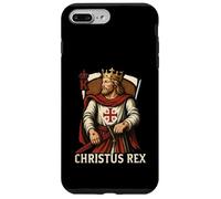 Christus Rex Católico Cristo Rey Sagrado Corazón Carcasa para iPhone 7 Plus/8 Plus
