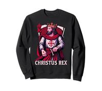 Christus Rex Católico Cristo Rey Sagrado Corazón Sudadera