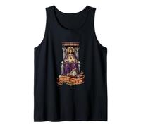 Christus Vincit Católico Cristo Rey Sagrado Corazón Camiseta sin Mangas