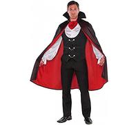 amscan- Disfras A La Moda Vampire Disfraz, Liso, Multicolor, übergröße (997729)