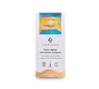Tintes Chroma BIO Rubio Dorado 7.3 - 100g - Tinte Natural en Polvo sin Amoníaco - Reflejos Cálidos y Brillantes - Cobertura de Canas - Vegano y Botánico - Cabello Luminoso y Saludable