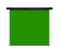 Chroma Verde Ozone Chroma X80 - Diseñado para Streaming y Fotografia Profesional - 150x180cm, Sistema motorizado, Fondo Intercativo, No Reflectante, Antiarrugas
