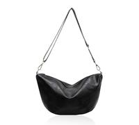 CHROMACRAFT 1 Bolso De Piel Sintética Negro, Bolso De Hombro Grande, Bolso De Hombro Retro Sencillo, Bolso De Mujer Versátil