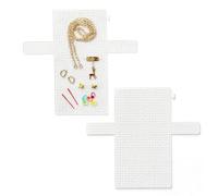 CHROMACRAFT 1 Juego De Accesorios para Bolsos De Ganchillo, 1 Pieza De Malla De Plástico, Incluyendo Cerraduras, Cadenas, Rehangers Y Otros Accesorios, Mallas Especiales para Crochet Bags.