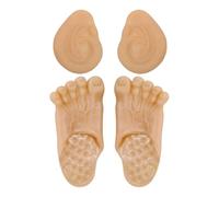 CHROMACRAFT 1 Par De Pantuflas Gies Simuladas Y 1 Par De Orejas Simuladas, Accesorios para Juegos De rol, Pantuflas Creativas Y Divertidas, Accesorios para Disfraces De Fiesta