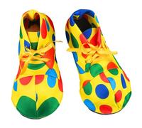 CHROMACRAFT 1 Par De Zapatos De Payaso, Zapatos Grandes Y Divertidos De Parodia, Zapatos De Payaso Arcoíris, Zapatos De Cosplay, Adecuados para Fiestas De Disfraces Y Actuaciones En Festivales