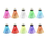 CHROMACRAFT 10 Piezas De Bádminton Colorido, Accesorios De Entrenamiento De Bádminton, Bádminton De Plástico, Artículos Deportivos, Bádminton Duradero