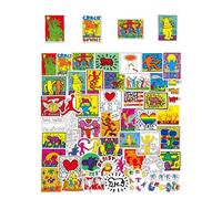 CHROMACRAFT 100 Pegatinas Artísticas De Graffiti, Impermeables, Multicolor, Moderno, Talla Única