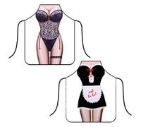 CHROMACRAFT 2 Bonitos Delantales, Delantales Personalizados, Delantales Divertidos, Delantales De Cocina, Delantales Impermeables, Delantales Creativos