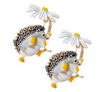 CHROMACRAFT 2 Broches De Erizo, Broches De Animales, Broches Vintage, Broches Lindos, Joyas De Animales,