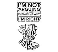 CHROMACRAFT 2 Piezas Broches Ingleses, Broches De Estilo Creativo, Broches para Mujer, Broches Interesantes, Broches De Regalo