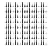 CHROMACRAFT 200 Piezas Puntas De Reemplazo De Dardos, Puntas De Dardos De Plástico Negro, Puntas De Reemplazo Duraderas, Juego De Reemplazo De Puntas De Dardos Suaves, Accesorios para Dardos