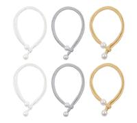 CHROMACRAFT 3 Pares De Lazos para Cortinas, Lazos para Cortinas Elees Y Sencillos, Lazos para Cortinas Decorativos, Accesorios para El Hogar, Sujetadores para Cortinas